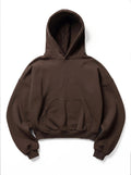 Brown Women's Pullover hoodie 
